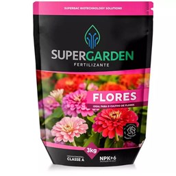 Adubo Supergarden Flores - 3kg