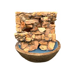 Fonte em Pedra Mauro 43cm x 45cm - Modelos Variados